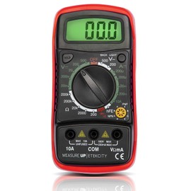 Etekcity Digital Multimeter (DMM) Multi Tester Voltmeter Ammeter Ohmmeter - AC  DC Voltage, DC Current, Resistance, Continuity, Diodes, hFE Tester... 