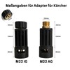 Seailka Adapter B Bayonet for Kärcher Hobby Accessories on Professional