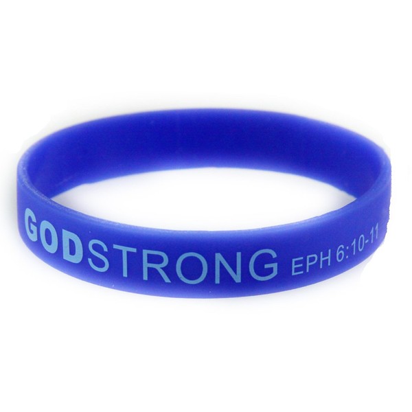 Godstrong 8030007 3 Pieces Blue with Light Blue Adult Imprinted