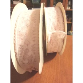 Lion Brand 1 3/8" Lace Blush Color 10 Yards