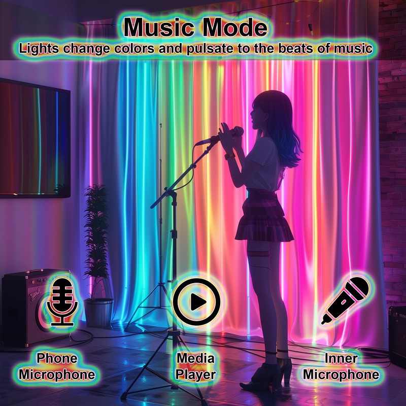 RGB+IC COB LED Strip 3 m, WS2811 LED Strip, 24