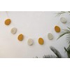 De Kulture Handmade Premium Wool Felt Easter Spoon Egg Garland