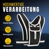 ECHOVO Reflective Running Vest for Men and Women, Lightweight Running