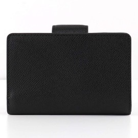 Coach 6390 Women's Bi-fold Wallet, Mini Wallet, Small, Black