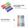 YARNOW 50 pcs Aluminum Wind Chime Tube Aluminum Wind Chime
