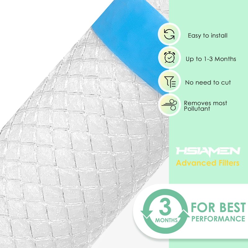 HSIAMEN [6-Pack] Pre-Filter Compatible with HoMedics Air Purifier Filter Replacement