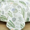 Chezmoi Collection Cereus 3-Piece Southwestern Serene Desert Comforter Set -