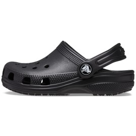 Crocs Crocs Kids' Classic Clog , Black/Black, 12 Little Kid, 204536