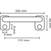 Hörmann 3013880 Inner Handle for Industrial Sectional Door