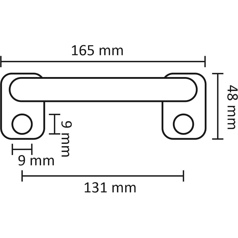 Hörmann 3013880 Inner Handle for Industrial Sectional Door