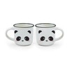 LEGAMI Espressotassen, Mehrfarbig, 5,5 x 5,5 x 5 cm Panda 5.5x5.5x5 cm Mehrfarbig,