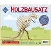 Pebaro 856/7 Holzbausatz Ouranosaurus, 3D Puzzle Dinosaurier, Modellbausatz, Basteln mit