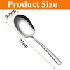 ZHOUHON Stainless Steel Serving Spoon, Large Spoon, Serving Spoon with