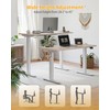 CubiCubi Height Adjustable Electric Standing Desk, 55 x 24 Inches