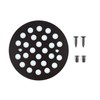 Poyde 4-1/4 Inch Screw-in Round Floor Drain Cover Replacement Shower