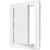 6" x 8" White Plastic Access Panel. Service Shaft Door