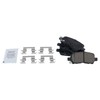 TRQ Rear Ceramic Disc Brake Pads & G-Coated Rotors Kit