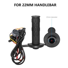 OXWIND Motocross Heated Grips, Heated Grips for Motorcycle Hand Warmer Set