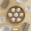 Prime Home Direct Bamboo Steamer Basket 10-Inch | 2-Tier Steamer