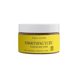 Yuzu Körperpeeling mit Aha, Body Scrub mit Papaya-Enzymen und Bernsteinsäure, Body Scrub Körperpeeling für alle Hauttypen, ECOCERT COSMOS NATURAL (250 ml)
