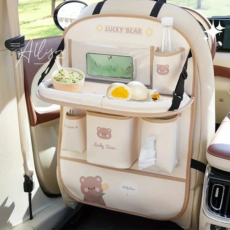 OrganiMax Car Back Seat Organizer Storage
