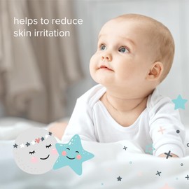 Dadamuma XL Pure Water Washcloths (Pack of 24) | 99.9% Pure Water | Suitable for use on newborn sensitive skin | 100% Recyclable Plastic Packaging | Fully Biodegradable