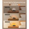 Dreamegg Nite 7 Light Alarm Clock Sunrise White Noise Machine