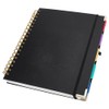 WADORN Hardcover Spiral Notebook Journal with Removable Dividers Tabs, 300Pages