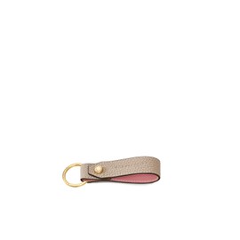 Bonaventura Key Chain Shrink Leather, beige