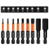 Hex Screwdriver Long Bits Set, H1.5-H10 50mm Metric Inner Impact