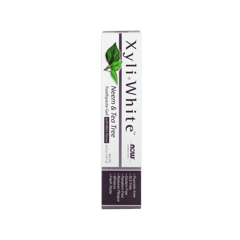 Solutions, XyliWhite Toothpaste Gel, Neem & Tea Tree, Mint, 6.4