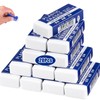 2B White Plastic Eraser, 20Pcs Soft Pencil Erasers Rectangular Eraser
