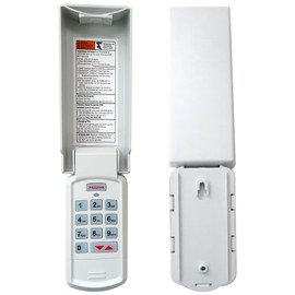 JRSHOME GK-R 37332R OKP-BX GK-BX GWKP Garage Door Opener Wireless Keyless Keypad for Genie Remote Model GICT390-3, GIFT-390, GIFT390-1, GIFTD-390, GK-BX, GWKP, B8QACSCT, B8QACST (Upgraded)