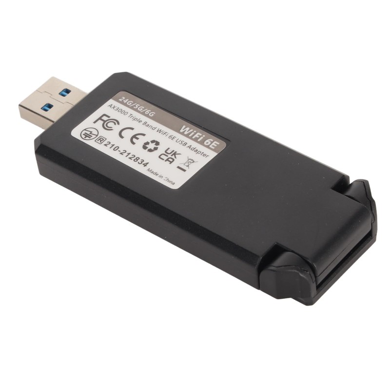 Vikye USB WiFi Adapter, 3000Mbps WiFi 6E USB WiFi Adapter
