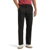 Lee Men's Extreme Motion Flat Front Regular Straight Pant Black