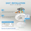 ECOELER 5/6 Inch LED Disk Lights, Dimmable Flush Mount Ceiling