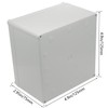 YETLEBOX Waterproof Electrical Box with Mounting Plate 125x125x75mm, IP67 Junction