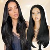 SISICLOUD Black Lace Front Wig for Women Pre-Plucked Pre Cut