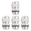Biaungdo 4 Pack NPT 1/4" Cable Gland Waterproof, Stainless Steel