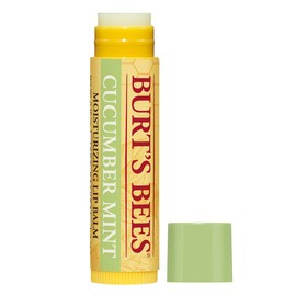 Burt's Bees 100% Natural Moisturizing Lip Balm, Cucumber Mint - 1 Tube