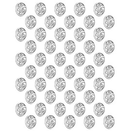 COTTVOTT Our Lady Miraculous Medal/Exorcism St. Benedict/Jesus Cross Loose Bedas for DIY Jewelry Making Rosary Necklace Bracelet Spacer Beads