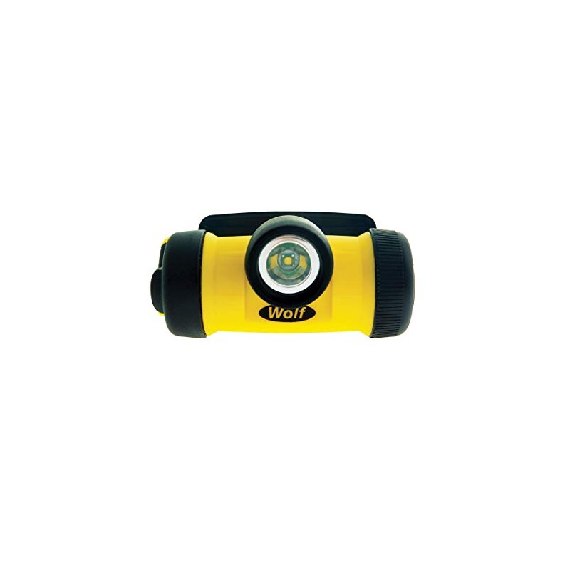 Wolf HT-400Z0 ATEX Zone 0 Intrinsically Safe LED Safety Headtorch