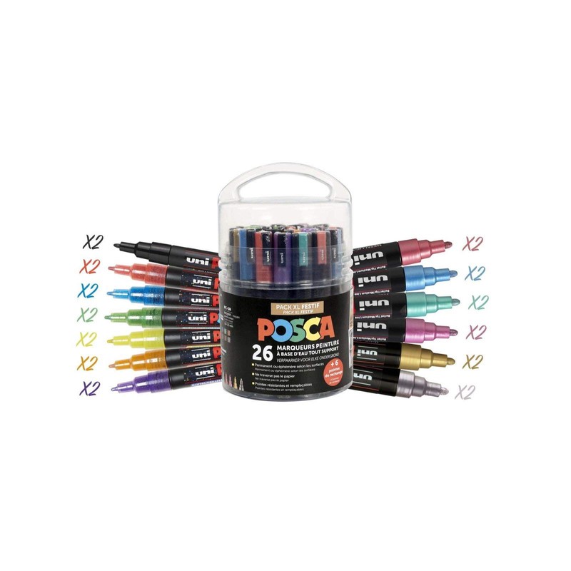 POSCA - Uni Mitsubishi Pencil - Pot POSCA Specially Designed