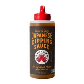 Bachan's - Japanese Dipping Sauce - Sweet & Spicy, 16 Oz, Small Batch, Non GMO, No Preservatives, No Nut, No Dairy, Vegan and BPA free. Dipping Sauce for Wings, Chicken, Steak, Appetizers and more