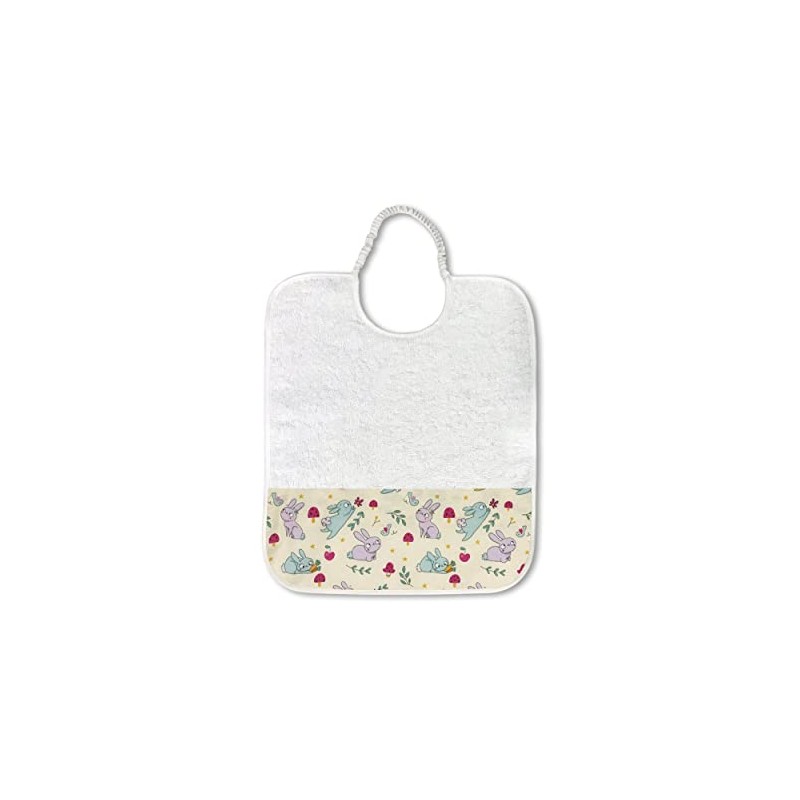 Panini Tessuti, Bib Holder Made of Pure Cotton Terry Cloth