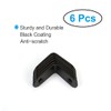 sourcing map 6 pcs. 90 Degree Shelf Bracket Angle Bracket