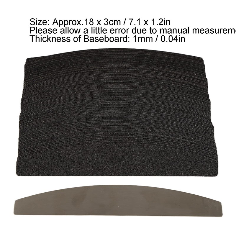 Nail Sanding File, 100 Piece Interchangeable Nail File Set, Half