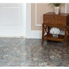PowerSellerUSA Marble Dark Slate Marble Vinyl Floor Tiles Self Stick