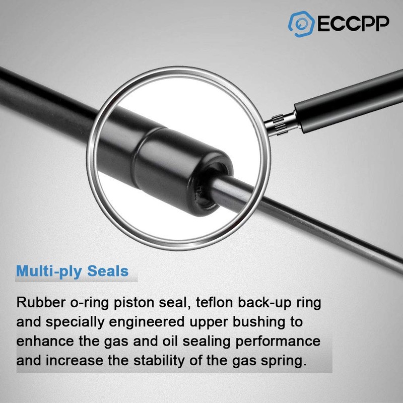 ECCPP Lift Supports Rear Glass Window Struts Gas Spring Shocks