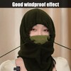 OAAO 1 Piece Winter Mask, Warm and Windproof Sports Hat,